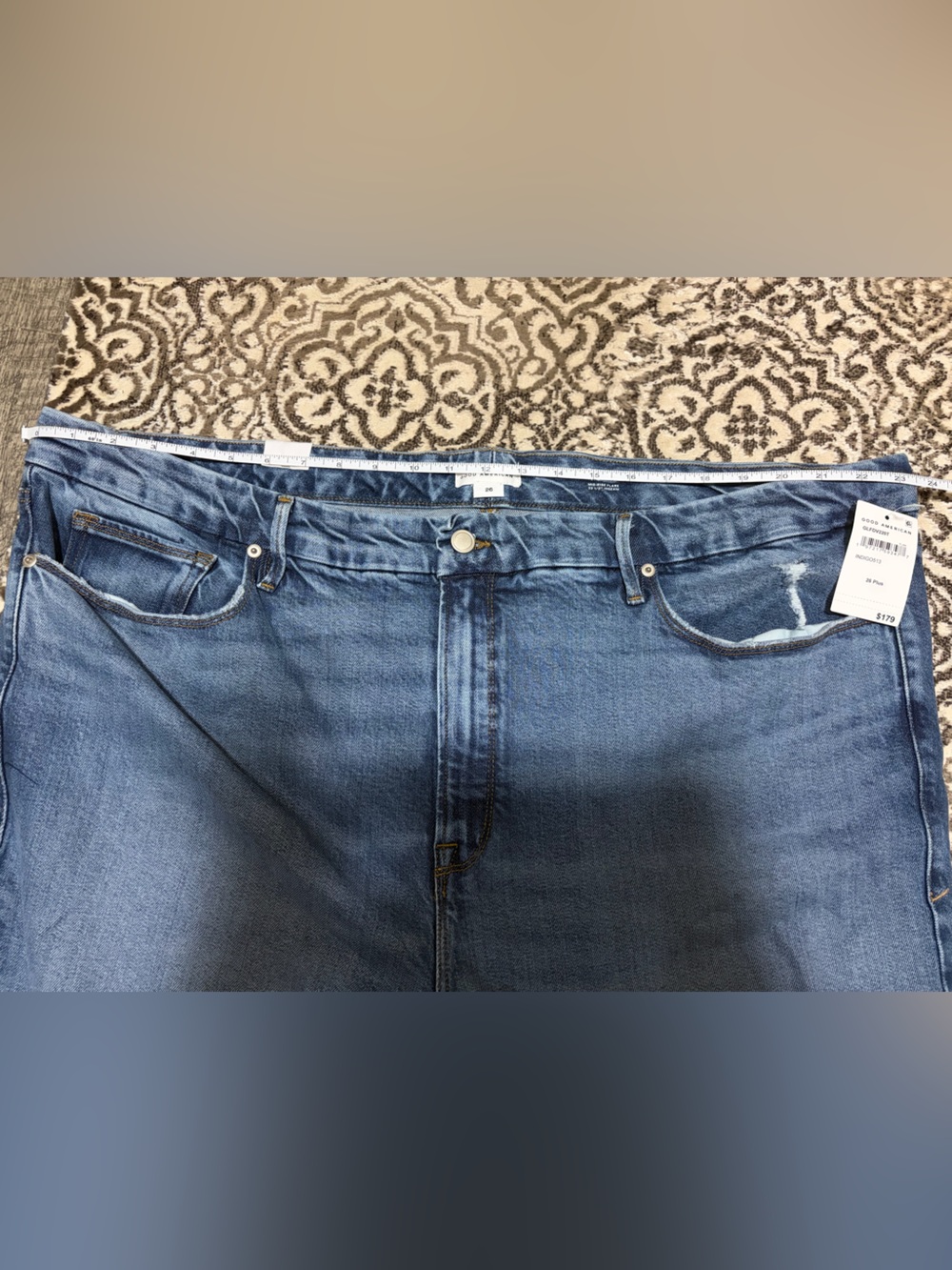 Good American Good Legs Flare Jeans – NWT – Size 26 Plus - Picture 4 of 9